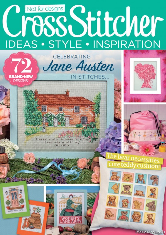 Коллекция вышивки в журнале «CrossStitcher №425 2025»