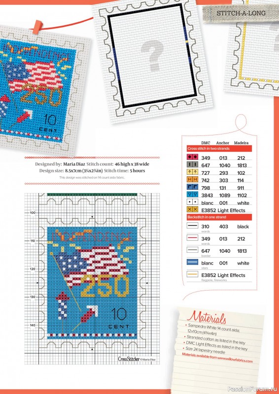Коллекция вышивки в журнале &laquo;CrossStitcher №437 2026&raquo;