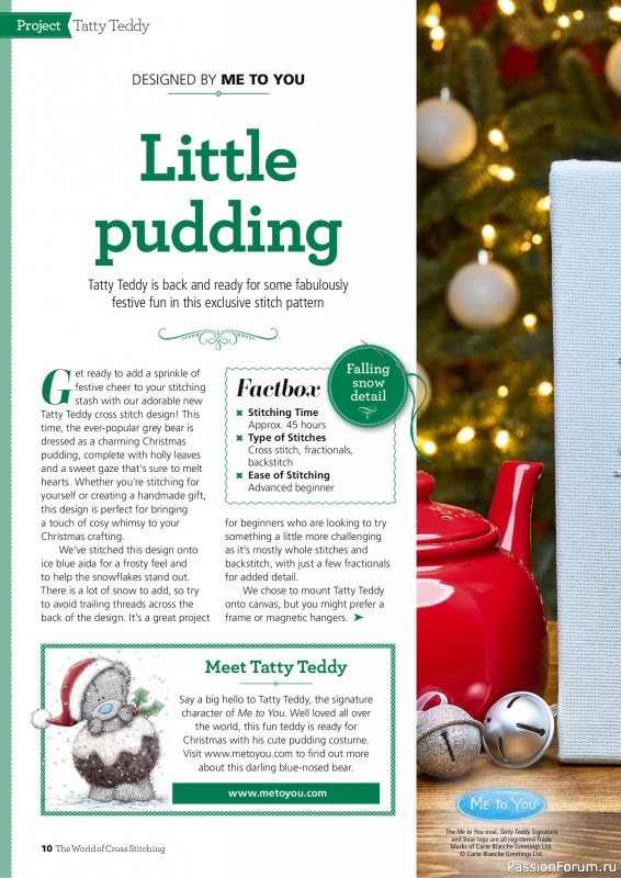 Коллекция вышивки в журнале «The World of Cross Stitching Special №366 2025»