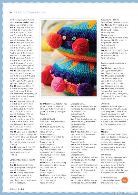 Вязаные модели крючком в журнале «Inside Crochet №137 2021»