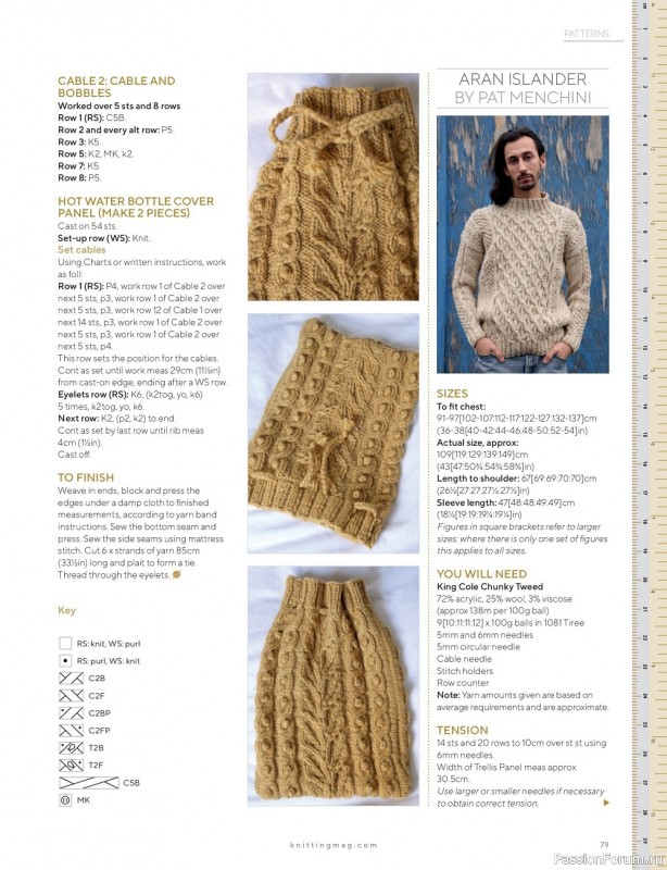 Вязаные модели спицами в журнале «Knitting Magazine №236 2022»