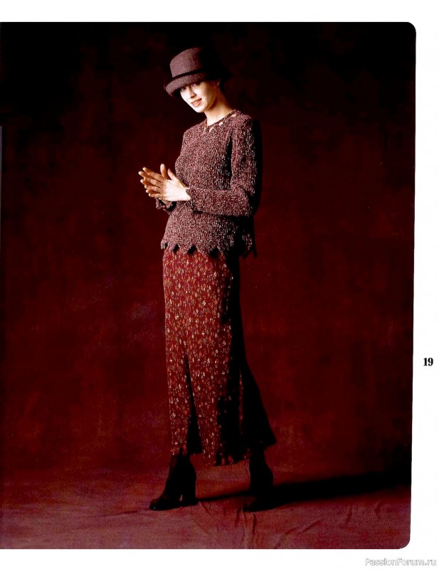 Вязаные модели в книге «Couture Knit 3: Teami no Zettaku»