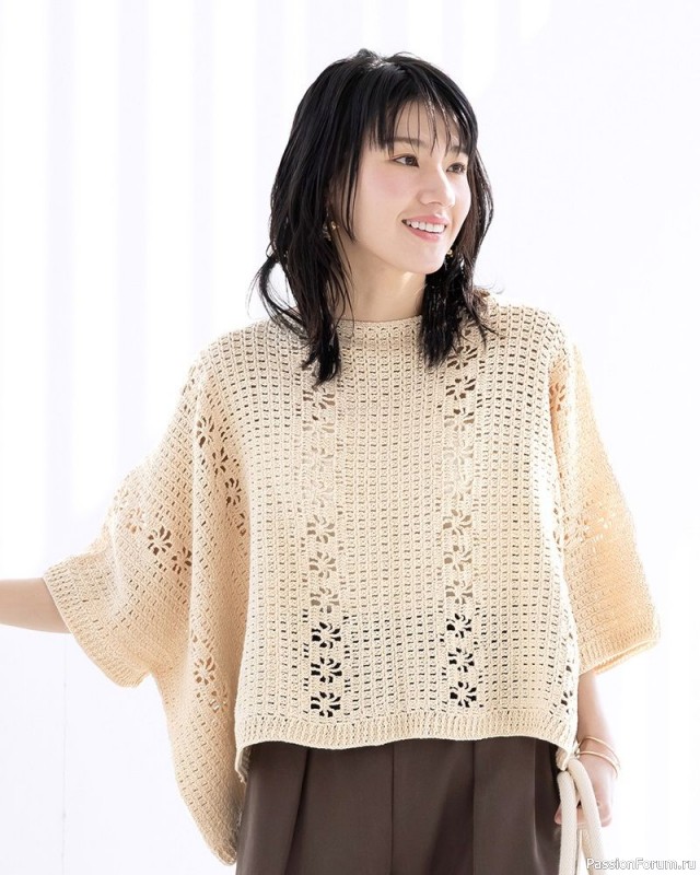 Вязаные модели в журнале «Knit Ange - Summer 2025»