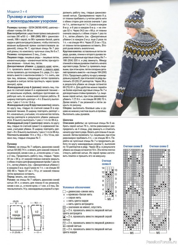Вязаные модели в журнале «Сабрина. Спецвыпуск №8 2023»