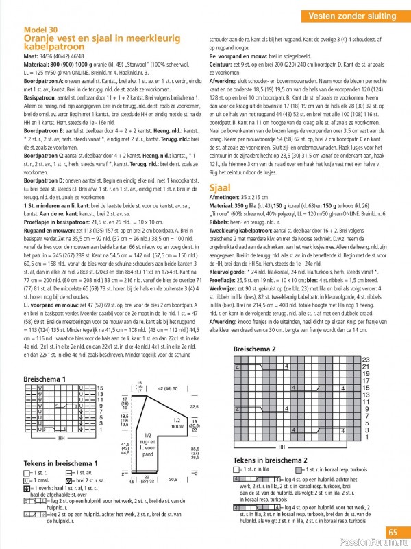 Вязаные модели в журнале «Sandra Mode №61 2023»