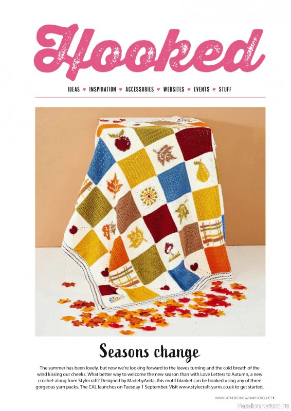 Вязаные проекты крючком в журнале «Simply Crochet №179 2026»