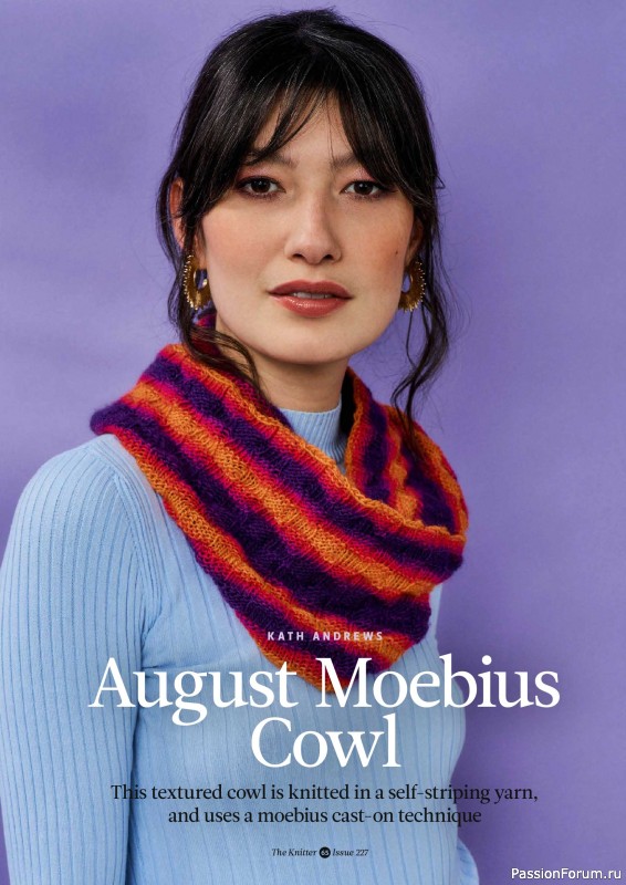 Вязаные проекты спицами в журнале «The Knitter №227 2026»