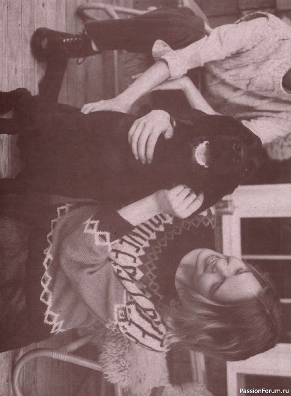 Вязаные проекты в книге &laquo;Amuhibi Meets Rowan&raquo;