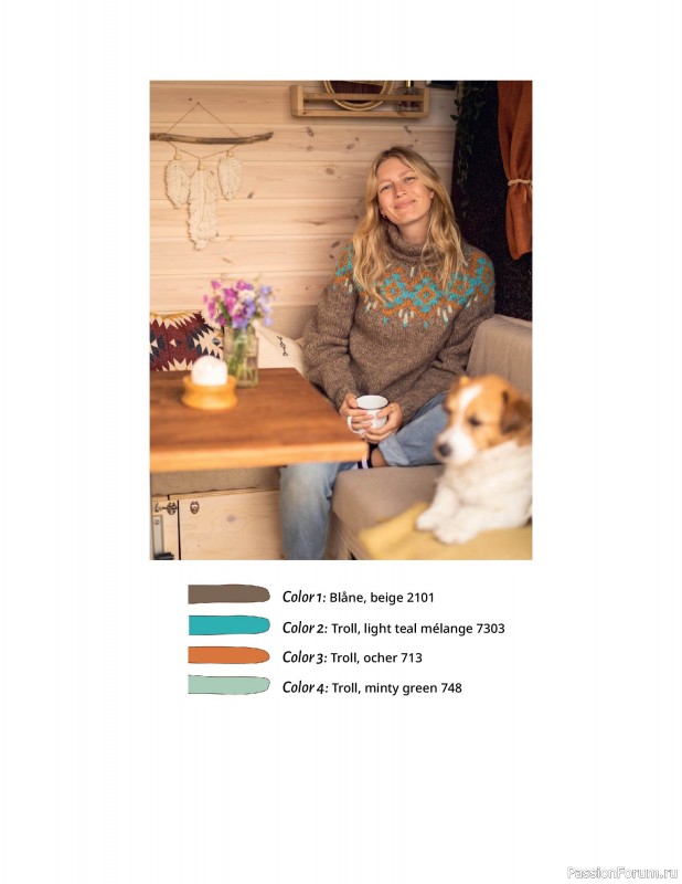Вязаные проекты в книге «Happy Nordic Knits». Продолжение
