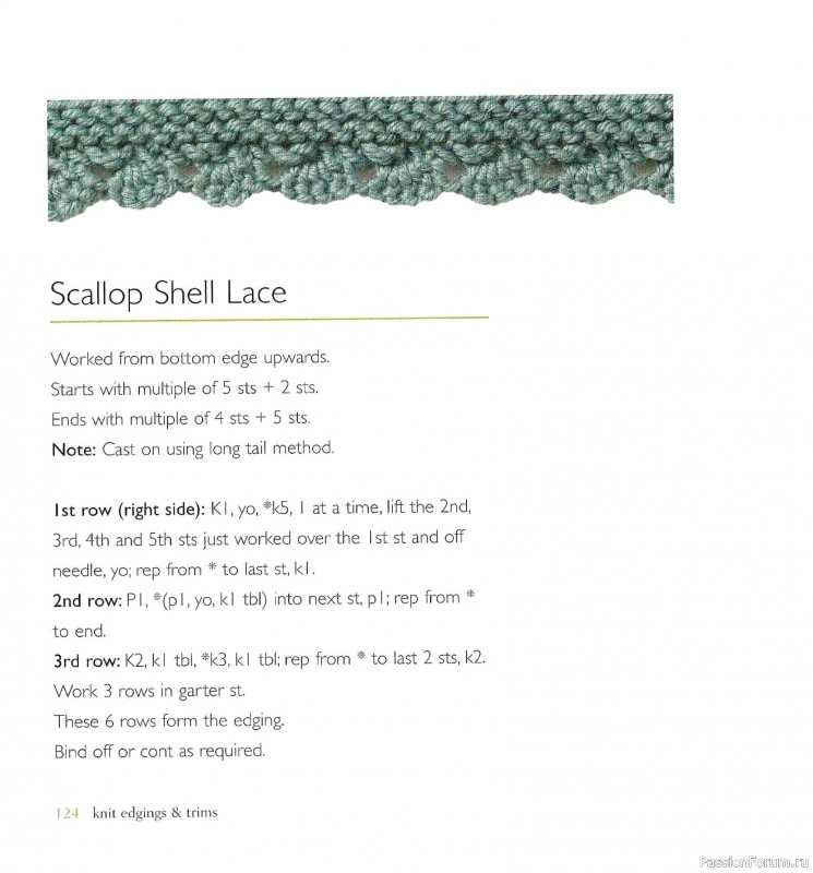 Вязаные проекты в книге &laquo;Knit Edgings & Trims 150 Stitches&raquo;.