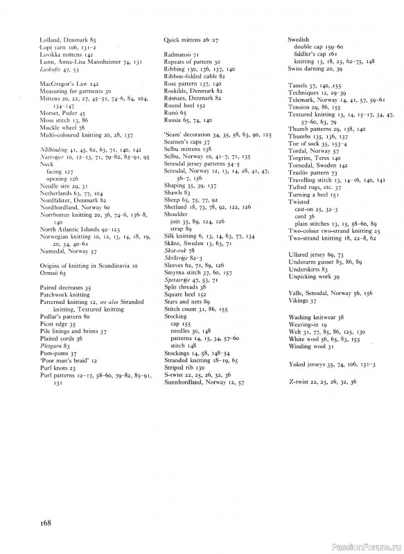 Вязаные проекты в раритетной книге «Traditional Scandinavian Knitting». Продолжение