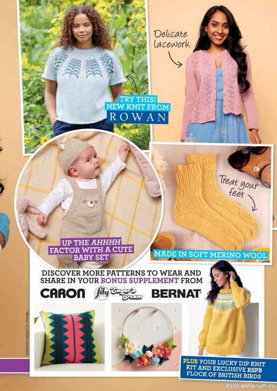 Вязаные проекты в журнале «Knit Now №167 2024»