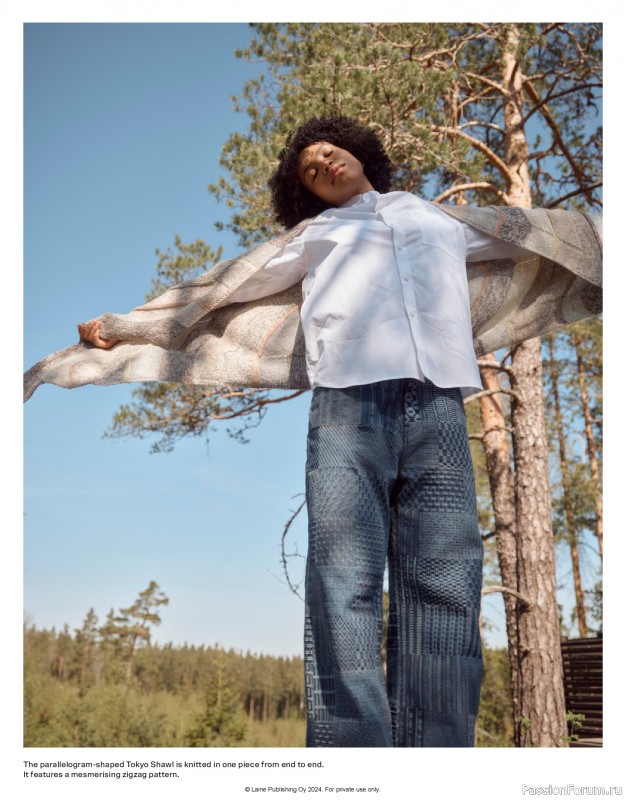 Вязаные проекты в журнале &laquo;Laine Nordic Knits 2024&raquo;
