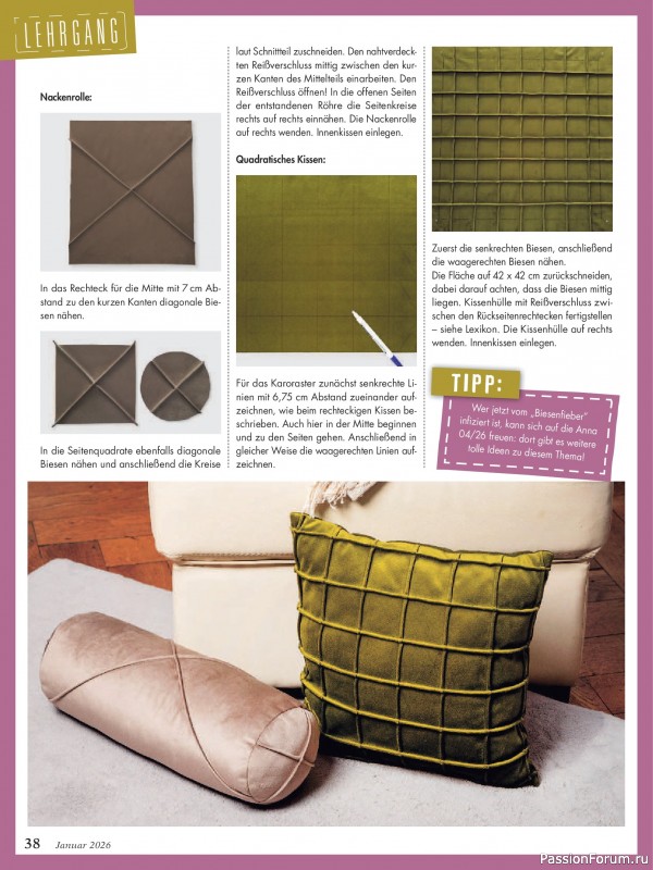 Коллекция проектов для рукодельниц в журнале «Anna Germany №1 2026»