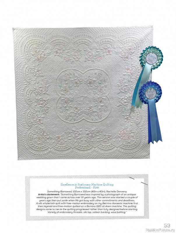 Коллекция проектов для рукодельниц в журнале «Quilters Companion №134 2025»
