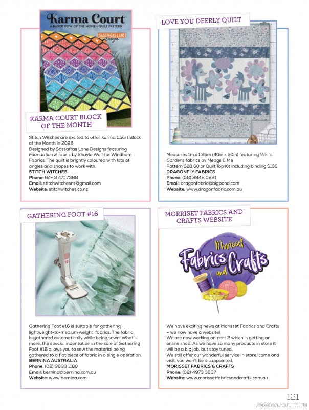 Коллекция проектов для рукодельниц в журнале &laquo;Quilters Companion №140 2026&raquo;