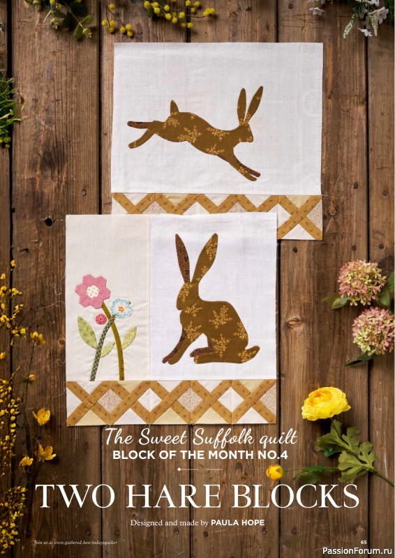 Коллекция проектов для рукодельниц в журнале «Todays Quilter №137 2025»