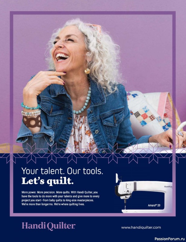 Коллекция проектов в журнале &laquo;Fons & Porter's Love of Quilting - Spring 2026&raquo;