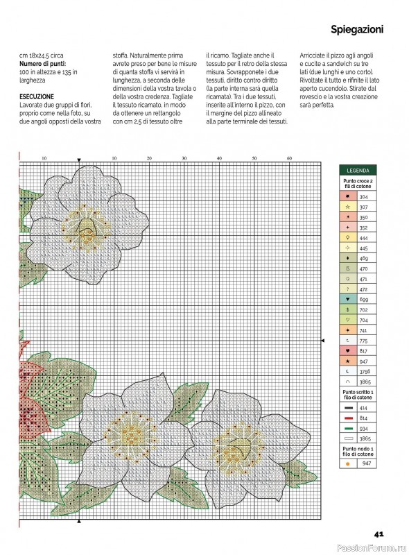 Коллекция вышивки в журнале «I Love Punto Croce №20 2022»