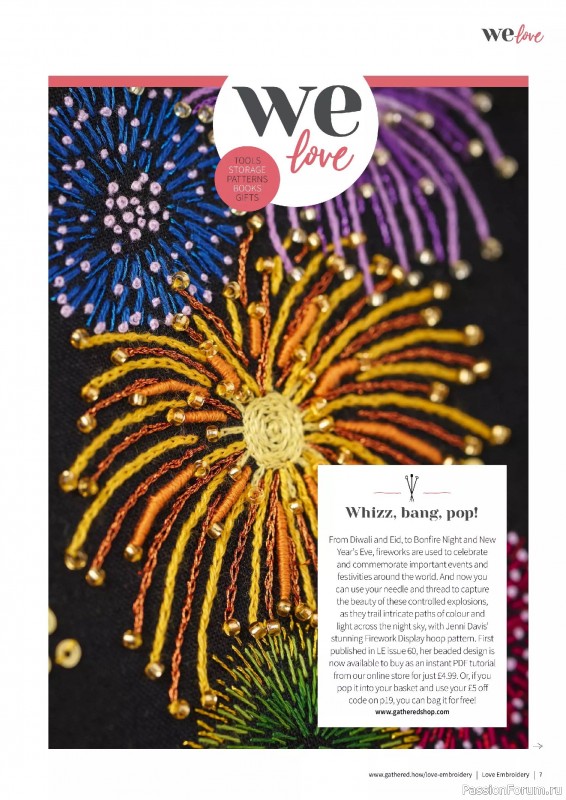 Коллекция вышивки в журнале «Love Embroidery №73 2025»