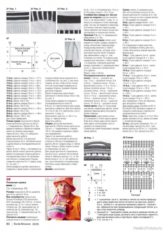Вязаные модели в журнале «B-Вязание №2 2025»