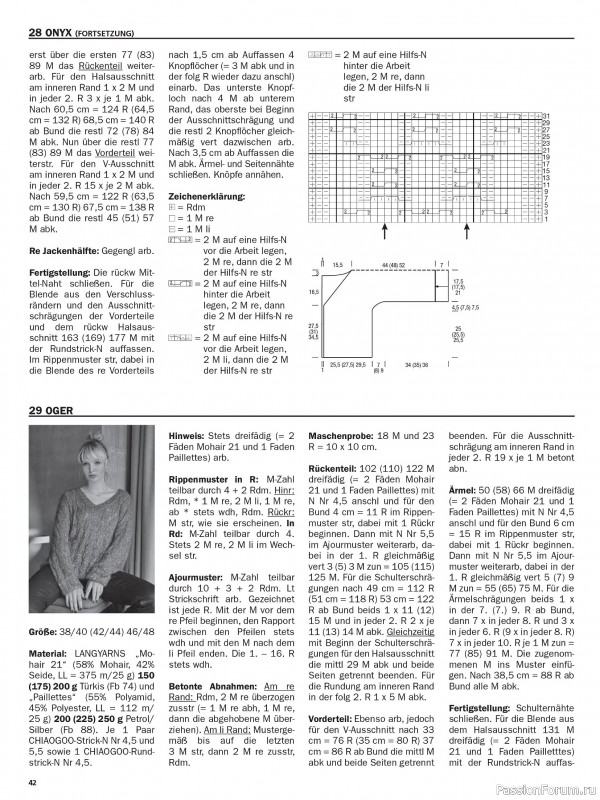 Вязаные модели в журнале «Maschentrends №3 2025»