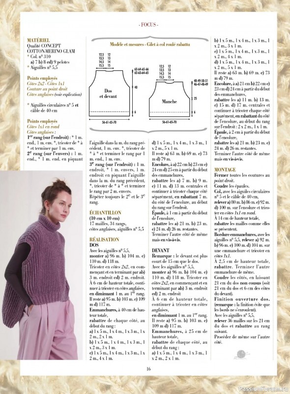 Вязаные модели в журнале &laquo;Plus Tricot №6 2025&raquo;