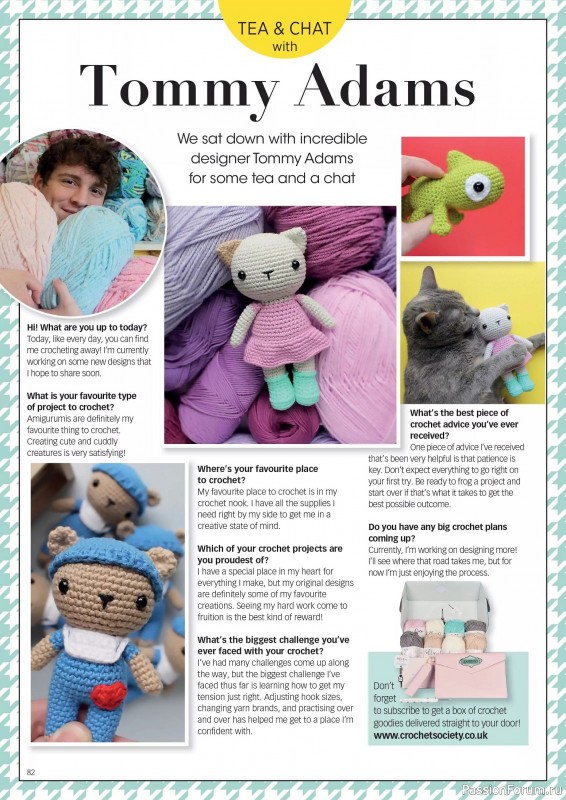 Вязаные проекты крючком в журнале «Crochet Now №126 2025»