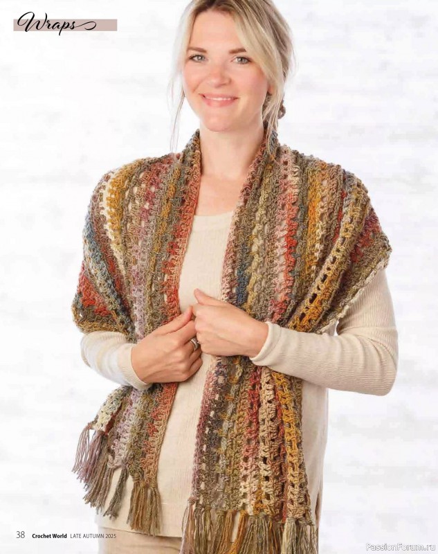 Вязаные проекты крючком в журнале «Crochet World Specials - Late Autumn 2025»