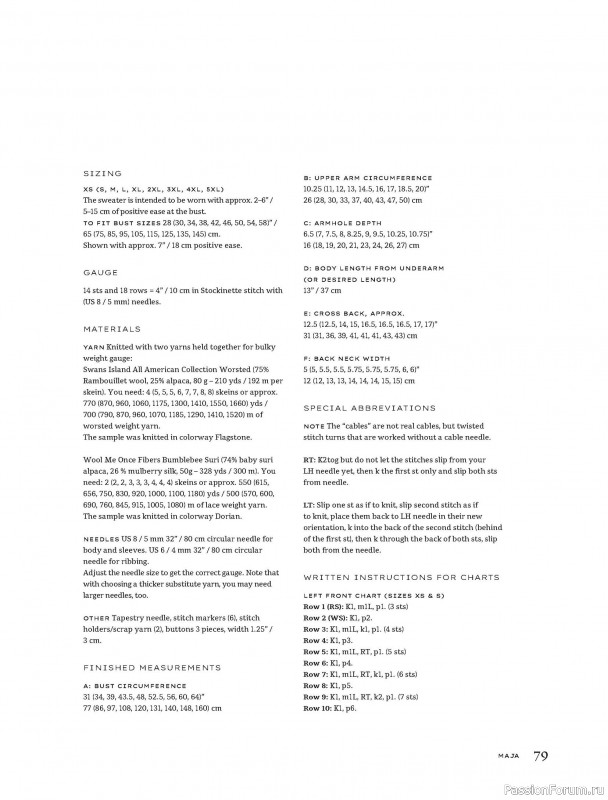 Вязаные проекты в книге «Contrasts Textured Knitting»