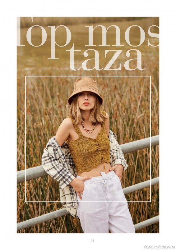 Вязаные проекты в журнале «El Arte de Tejer Moda Crochet - 2023»
