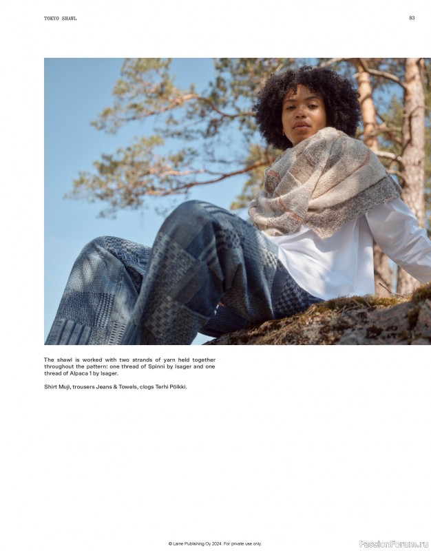 Вязаные проекты в журнале &laquo;Laine Nordic Knits 2024&raquo;