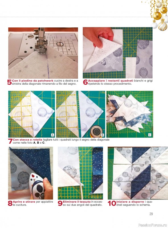 Коллекция проектов для рукодельниц в журнале «I Love Cucito Speciale №6 2025-2026 Natale»