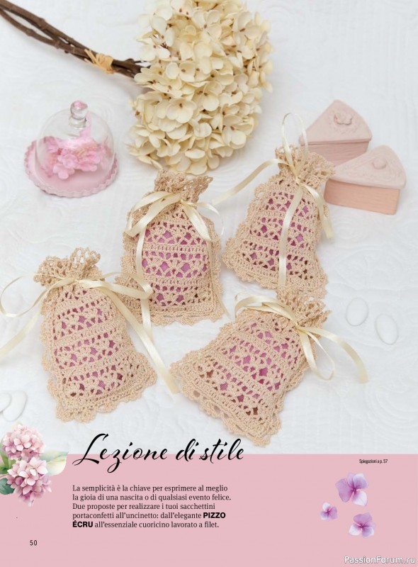 Коллекция проектов для рукодельниц в журнале &laquo;Mani di Fata - Aprile 2026&raquo;