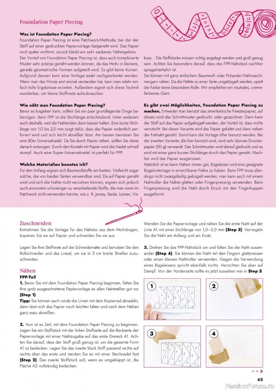 Коллекция проектов для рукодельниц в журнале &laquo;Patchwork & Nahen №3 2026&raquo;