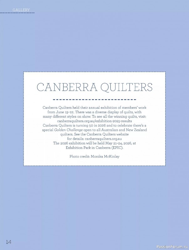 Коллекция проектов для рукодельниц в журнале «Quilters Companion №136 2025»