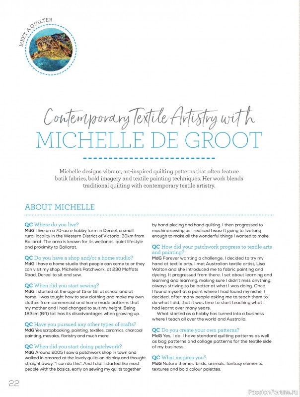 Коллекция проектов для рукодельниц в журнале &laquo;Quilters Companion №138 2026&raquo;