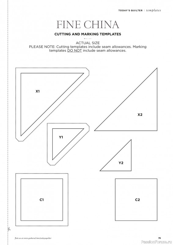 Коллекция проектов для рукодельниц в журнале «Todays Quilter №133 2025»