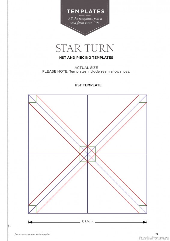 Коллекция проектов для рукодельниц в журнале &laquo;Todays Quilter №138 2026&raquo;