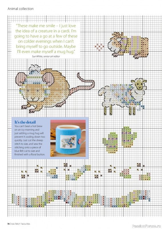 Коллекция вышивки в журнале «Cross Stitch Favourites №35 2023»