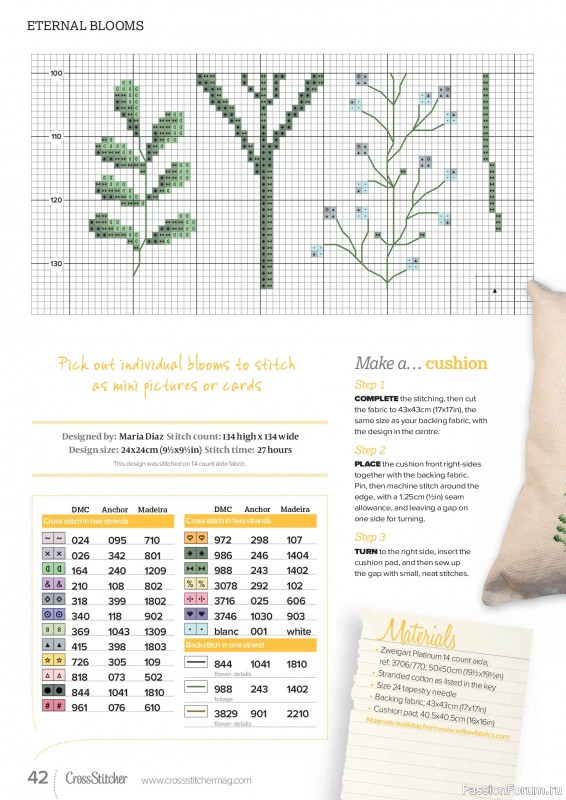 Коллекция вышивки в журнале &laquo;CrossStitcher №434 2026&raquo;