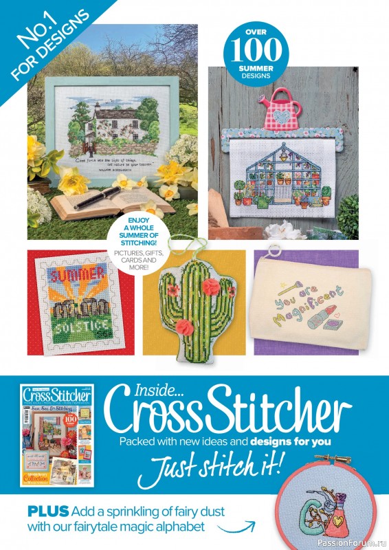 Коллекция вышивки в журнале &laquo;CrossStitcher №436 2026&raquo;