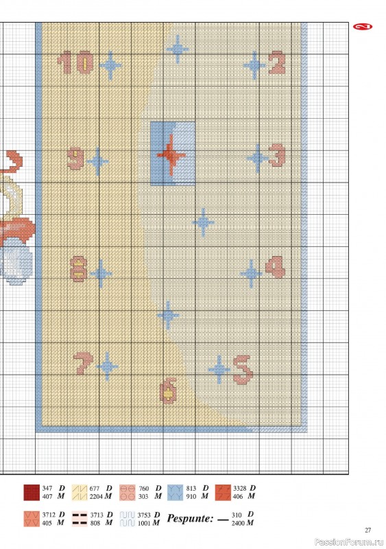 Коллекция вышивки в журнале &laquo;Especial Punto de Cruz №1 2026&raquo;