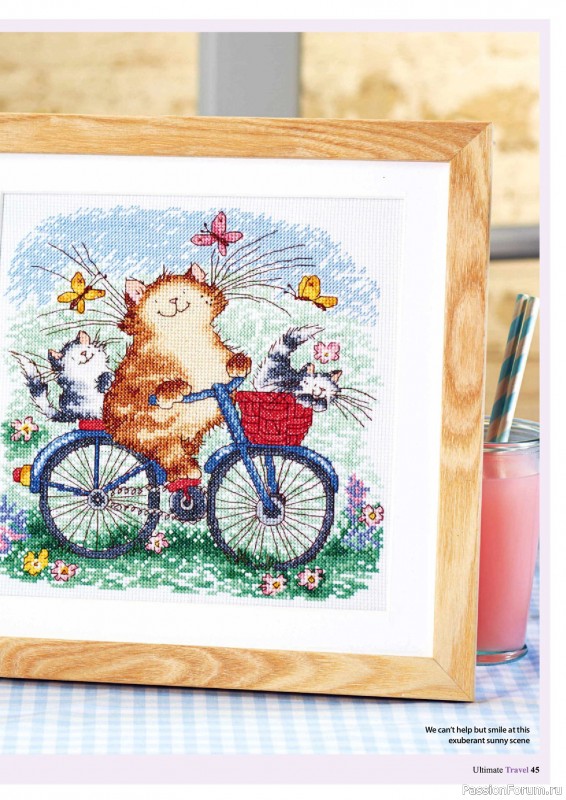 Коллекция вышивки в журнале &laquo;Ultimate Cross Stitch Travel 2026&raquo;