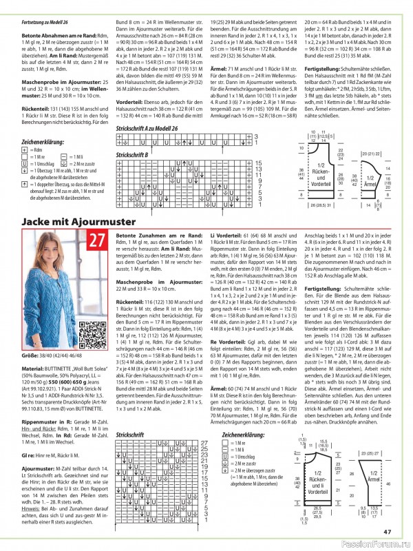 Вязаные модели в журнале «Sabrina German №5 2025»