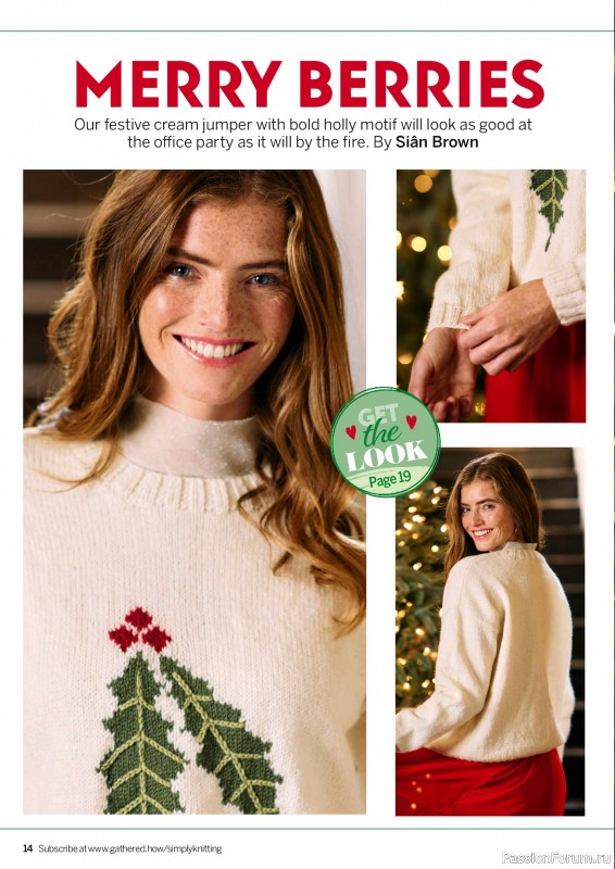 Вязаные проекты крючком в журнале «Simply Knitting №270 2025»