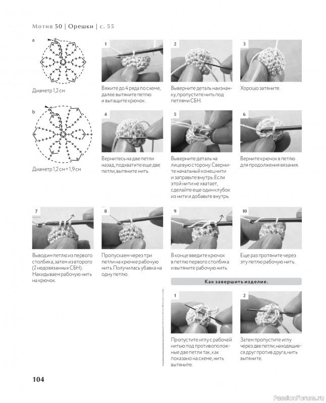 Вязаные проекты в книге &laquo;Ажурное вязание крючком с Казе Кобо&raquo;