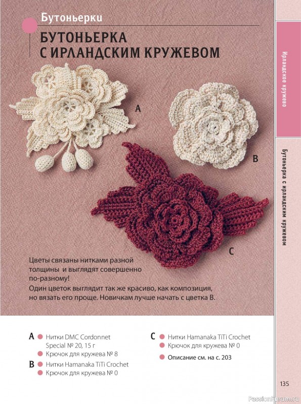 Вязаные проекты в книге &laquo;Ажурное вязание крючком&raquo;. Продолжение