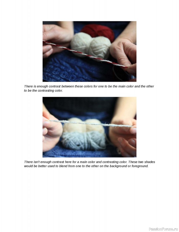 Вязаные проекты в книге «Fair Isle Knitting Tradition».