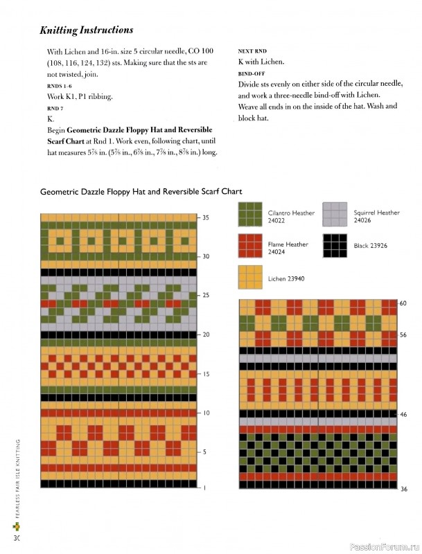 Вязаные проекты в книге «Fearless Fair Isle Knitting»